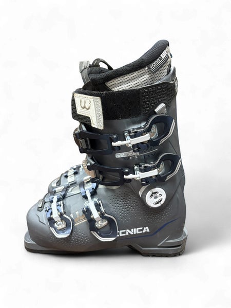 WOMEN'S TECNICA MACH SPORT WRT HV SKI BOOTS (GRAY) *GREAT HEELS & TOES*