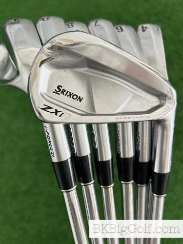Tour Issue Srixon ZXi7 U-H Forged 2025 Iron Set 4-P / KBS V-Ten 130 Tour