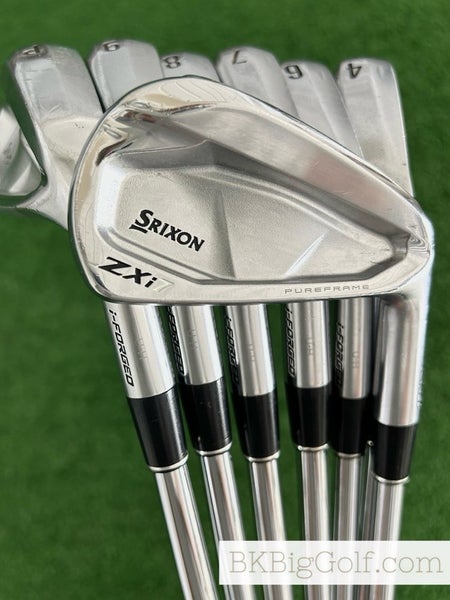 Tour Issue Srixon ZXi7 U-H Forged 2025 Iron Set 4-P / KBS V-Ten 130 Tour