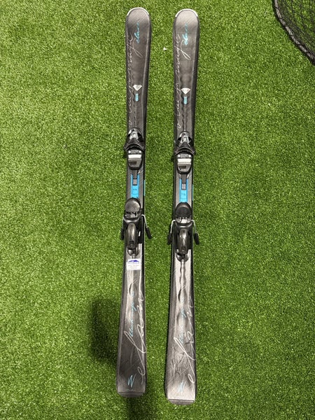 Women's Elan Black Magic Skis With ELW 9 QT Bindings (Used) | 152 cm