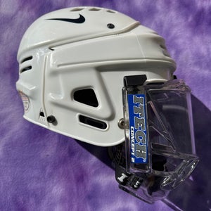 White Large Nike hh0004 Helmet (Used)