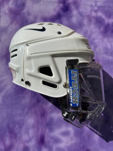 White Large Nike hh0004 Helmet (Used)