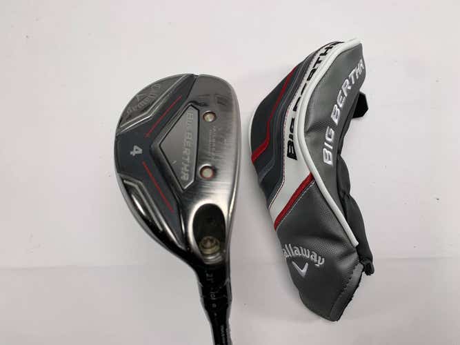 Callaway Big Bertha 2019 4 Hybrid 21* UST Mamiya Recoil ESX 460 F3 Regular RH HC
