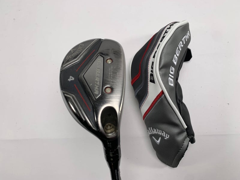 Callaway Big Bertha 2019 4 Hybrid 21* UST Mamiya Recoil ESX 460 F3 Regular RH HC