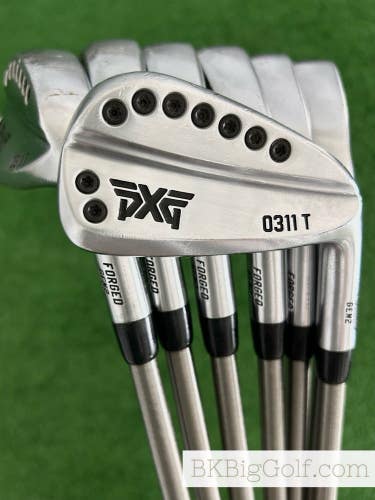 PXG 0311 T Forged Iron Set 4-W / SteelFiber i110 Stiff Graphite