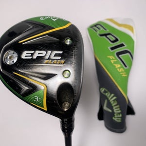 Callaway EPIC Flash 3+ Fairway Wood 13.5* HZRDUS Smoke 6.5 80g Extra Stiff RH HC