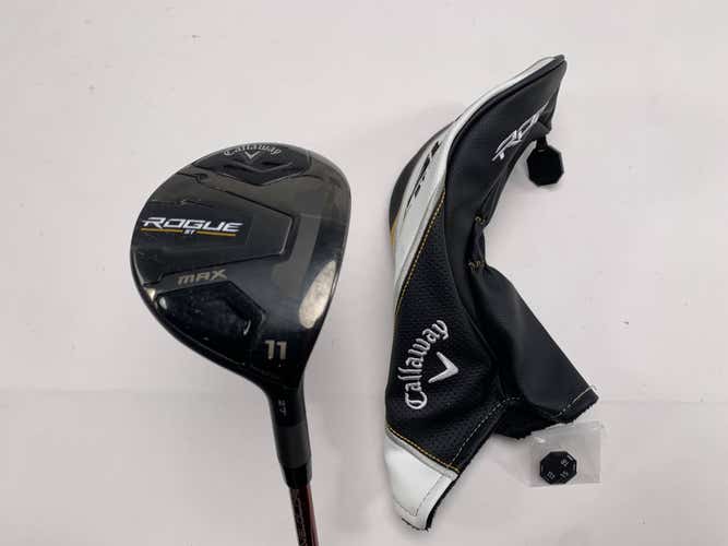 Callaway Rogue ST Max 11 Fairway Wood 27* Ventus Red 7S Velocore Stiff RH HC