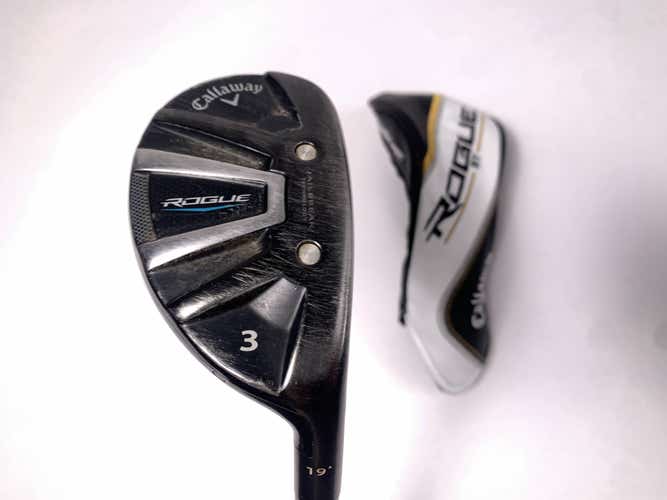 Callaway Rogue 3 Hybrid 19* Aldila Synergy 60g Regular Graphite Mens RH HC