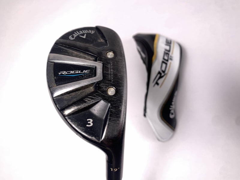 Callaway Rogue 3 Hybrid 19* Aldila Synergy 60g Regular Graphite Mens RH HC