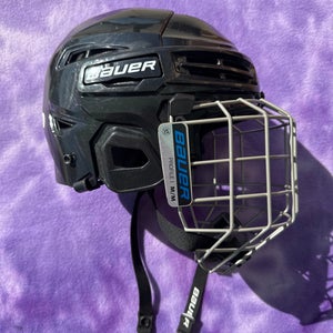 Black Medium Bauer IMS 5.0 Helmet (Used)