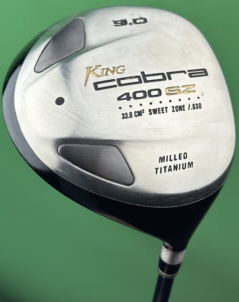 King Cobra 400 SZ Milled Titanium Driver 9* Aldila HM Tour 60 Stiff Flex RH