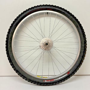 Vintage Mavic M 400 8-Speed Aluminum 26" Mtn Bike Wheelset Deore LX Hub +Tires