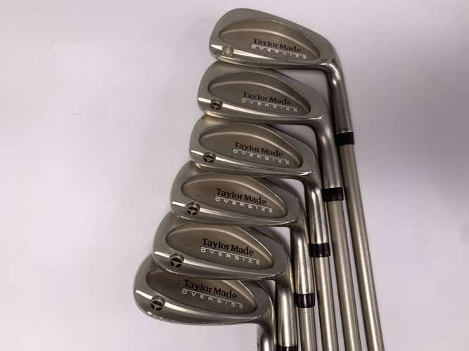 TaylorMade Burner Oversize Iron Set 6-PW+SW Bubble L-60 Ladies Graphite RH