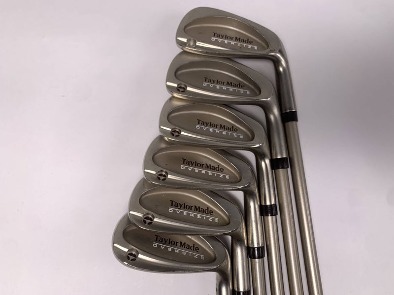 TaylorMade Burner Oversize Iron Set 6-PW+SW Bubble L-60 Ladies Graphite RH