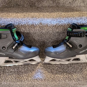 Bauer Konekt HF2 Hockey Goalie Skates [ Size 6-6.5 - Upgraded buckle! ]