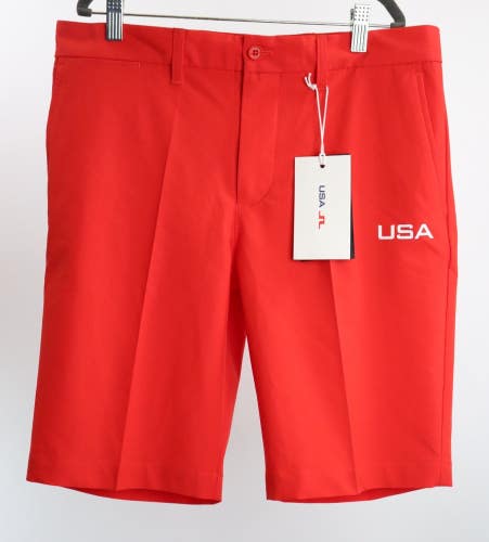 J Lindeberg Team USA Golf Men's SZ 30 Eloy Shorts $125 NWT