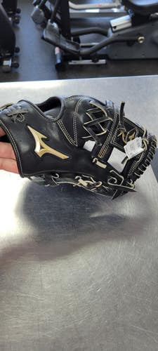 Used Mizuno GLOBAL ELITE GGE52VAXBK BB/SB Glove RH Throw Black 11 3/4" 11497-S000152743