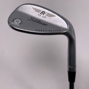 Titleist Vokey Spin Milled SM4 Chrome Sand Wedge SW 56* 8 Bounce Wedge Mens RH