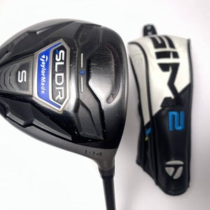 TaylorMade SLDR Mini Driver 14* Fujikura Speeder 57 Senior Graphite Mens RH HC
