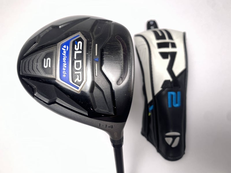 TaylorMade SLDR Mini Driver 14* Fujikura Speeder 57 Senior Graphite Mens RH HC