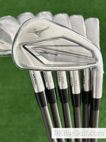 NEW Mizuno JPX 923 Hot Metal Iron Set 4-P / SteelFiber i95 Private Reserve Stiff