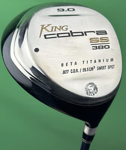 King Cobra SS 380 Beta Titanium Driver 9* Graphite Design YS 5.1 Stiff Flex RH