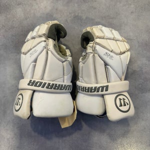 White Warrior Evo Lacrosse Gloves 9" (Used)