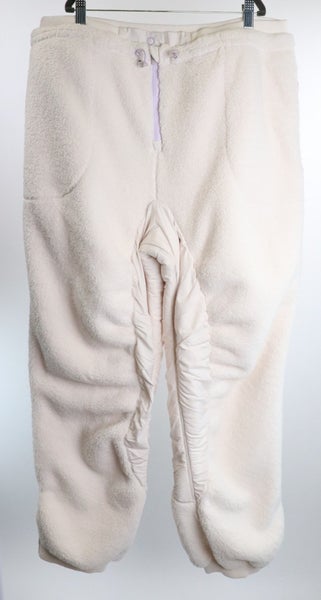 Free People Fleece Pants Size XL Womens Ivory Sundown Movement $168