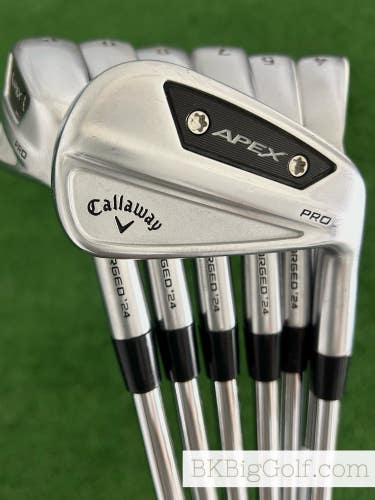 Callaway Apex Pro 24 Forged Iron Set 4-P / NS Pro Modus Tour 120 Extra Stiff