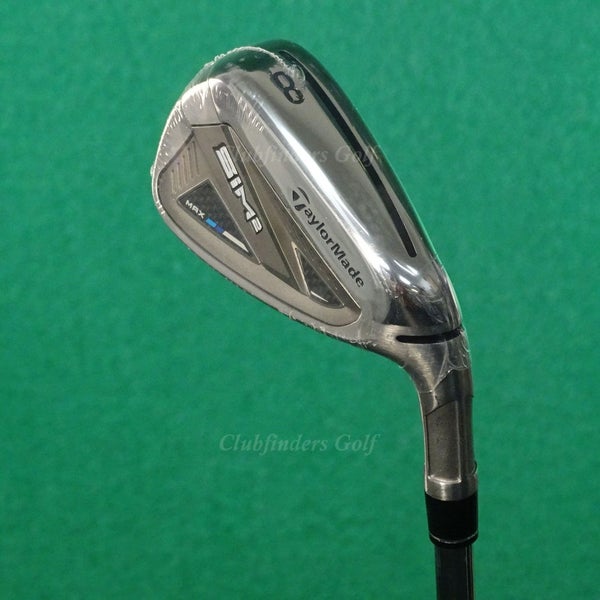 NEW TaylorMade SIM2 Max Single 8 Iron KBS Max MT 85 Steel Stiff
