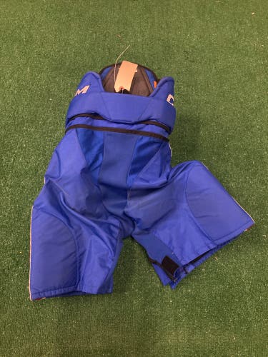Blue Senior Small CCM Tacks 95C Hockey Pants (Used)
