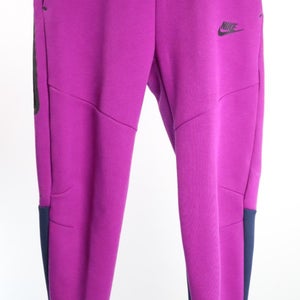NEW Nike Sportswear Tech Fleece Big Kids Joggers Purple Size Large HV5869-505