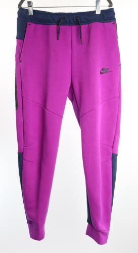 NEW Nike Sportswear Tech Fleece Big Kids Joggers Purple Size Large HV5869-505