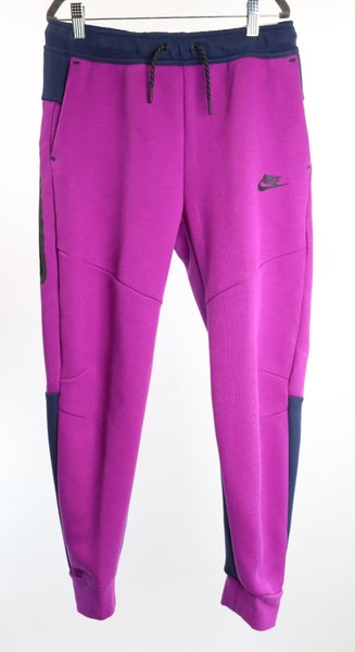 NEW Nike Sportswear Tech Fleece Big Kids Joggers Purple Size Large HV5869-505