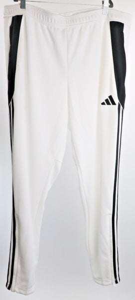 adidas Tiro 24 White Black Soccer Training Pants IV7268 Men's Size XXLarge