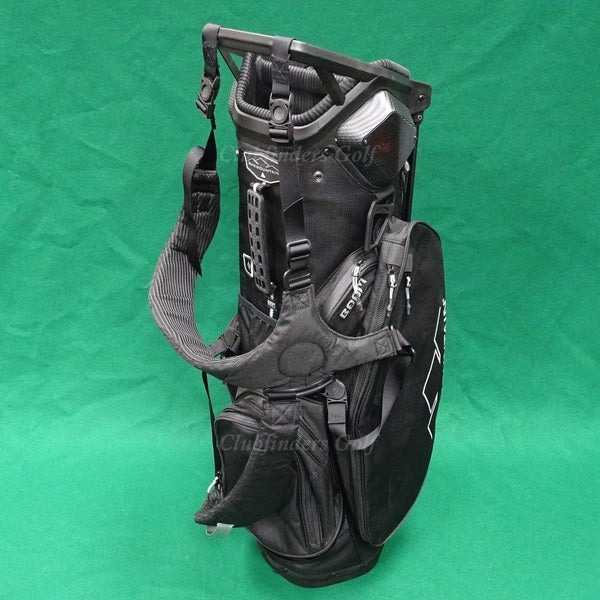 Sun Mountain Boom Bag 4-Way Black Golf Speaker Stand Bag w/ Raincover