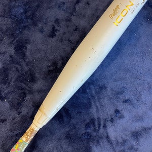 2024 Rawlings Icon Composite Bat USSSA Certified (-8) Composite 22 oz 30" (Used)