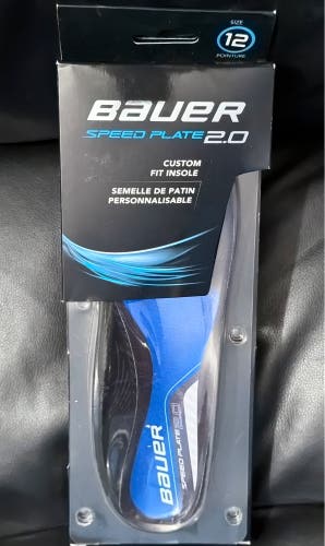 New Bauer Speed Plate 2.0 Hockey Insoles Size 12