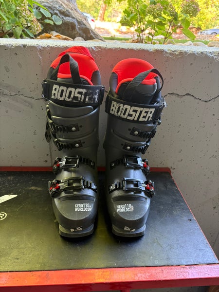 Mondo 23 & 23.5 Kid's Rossignol Hero WC 110 SC Ski Boots Medium Flex (Used)