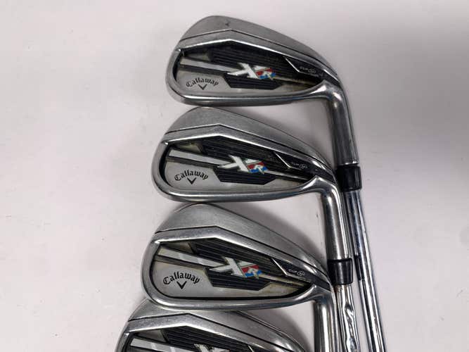 Callaway XR Iron Set 5-PW+GW True Temper Speed Step Regular Steel Mens RH