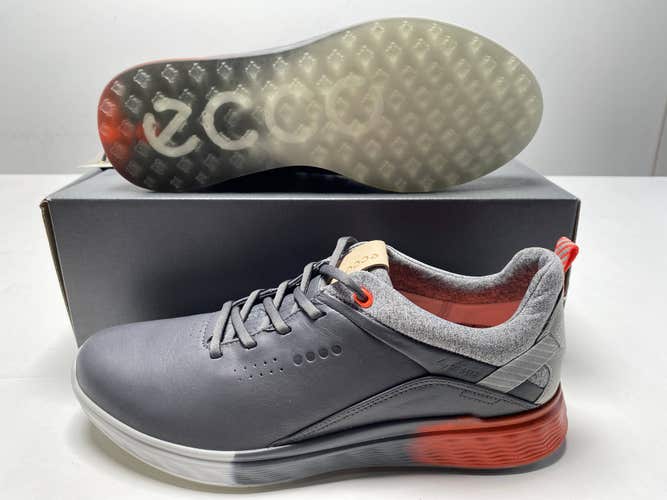 ECCO S-Three Waterproof Golf Shoes Gray Women's SZ 8-8.5 (102903 01308)