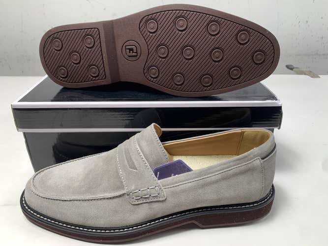 FootJoy Loafer Casual Shoes Grey Men's SZ 11.5 (79077)