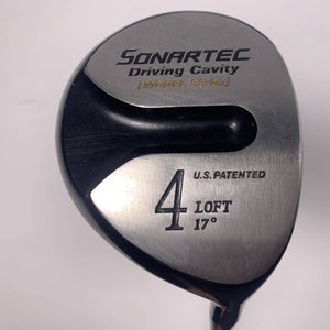 Sonartec Driving Cavity Model SS-02 4 Fairway Wood 17* NV Green 65g Regular RH