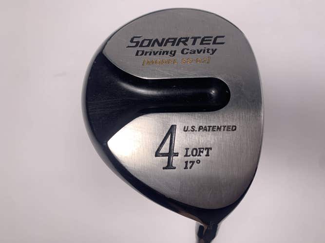Sonartec Driving Cavity Model SS-02 4 Fairway Wood 17* NV Green 65g Regular RH