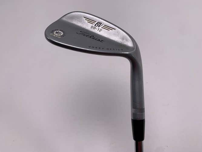 Titleist Vokey Spin Milled SM4 Chrome Gap Wedge GW 50* Wedge Steel Mens RH