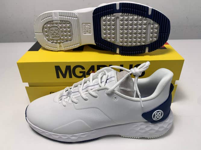 G/Fore MG4 Plus Waterproof Golf Shoes White Men's SZ 12 (G4MS22EF27)