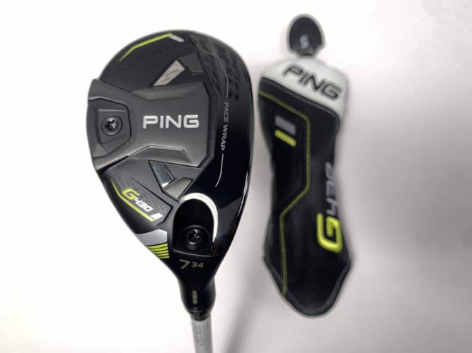 Ping G430 7 Hybrid 34* Alta CB Soft Regular 70g Senior Graphite Mens RH HC NEW