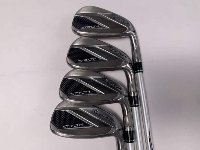TaylorMade Stealth Iron Set 7-PW Aldila Ascent White 45g Ladies RH