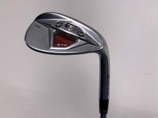 TaylorMade Rac TP ZTP Groove Gap Wedge GW 50* 6 KBS Hi Rev 2.0 Steel Mens RH