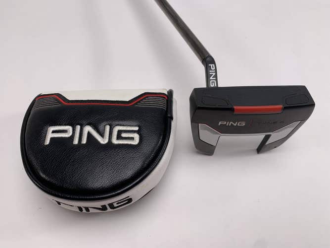 Ping Tyne 4 2021 Putter 35" SuperStroke Claw 1.0 Black Dot Mens LH HC